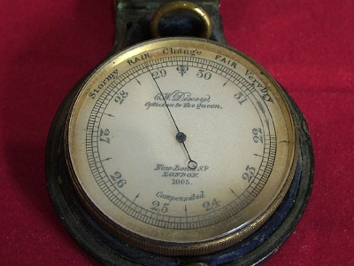 Pocket Barometer by C.W.Dixey