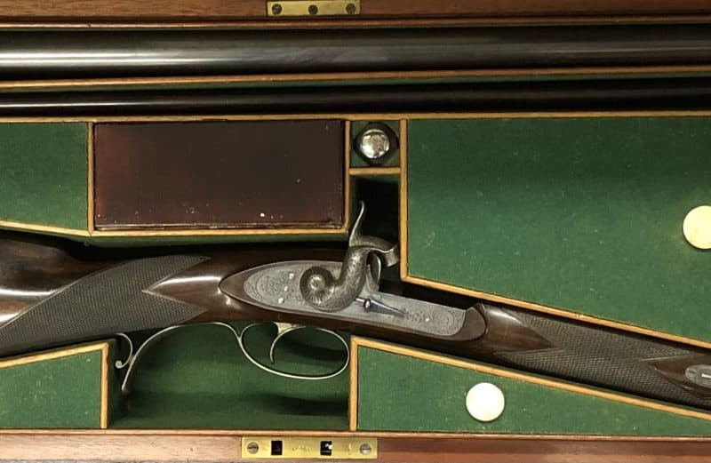 Cased .450 (52-Bore) Whitworth Patent Sporting & Target Rifle