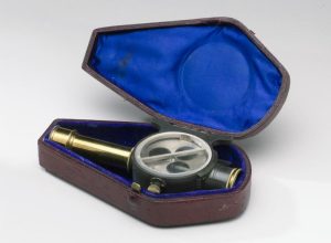 Pocket Altazimuth compass-clinometer by L.Casella circa 1890