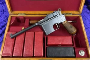 Cased C96 Broomhandle Mauser